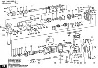Bosch 0 601 179 041 Percussion Drill 110 V / GB Spare Parts